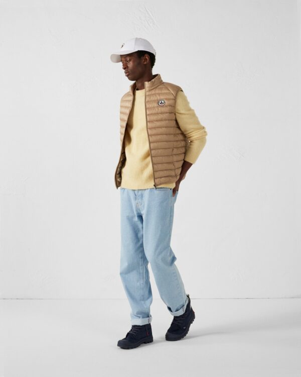 Doudoune sans manches Beige Tom – Image 2