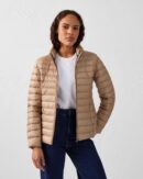 Doudoune légère Beige Cha