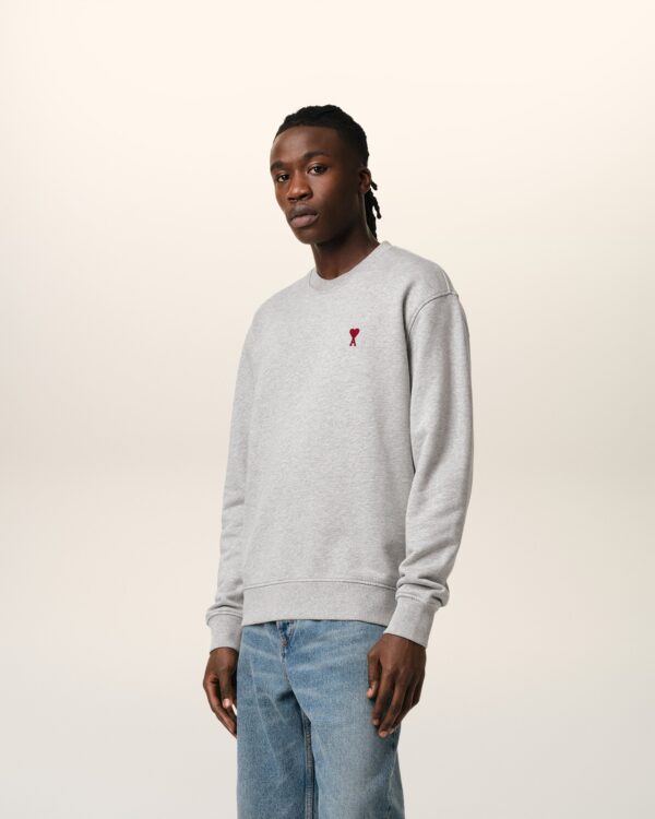 Sweatshirt Gris Ami de Coeur En Coton – Image 4