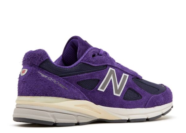New Balance 990 V4 Purple Suede – Image 3