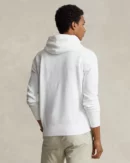 Le sweat à capuche RL en molleton - Blanc