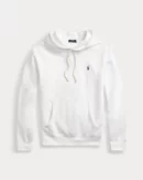 Le sweat à capuche RL en molleton - Blanc