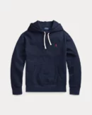 Le sweat à capuche RL en molleton - Marine croisière