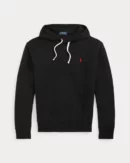 Le sweat à capuche RL en molleton - Noir