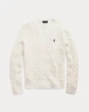 Pull en coton torsadé - Crème Andover