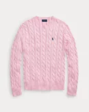 Pull en coton torsadé - Rose Carmel