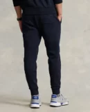 Pantalon de jogging jersey double - Marine Aviateur