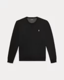 Sweat en maille double - Noir/Crème