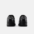 740 chaussures Noir avec argent métallisé