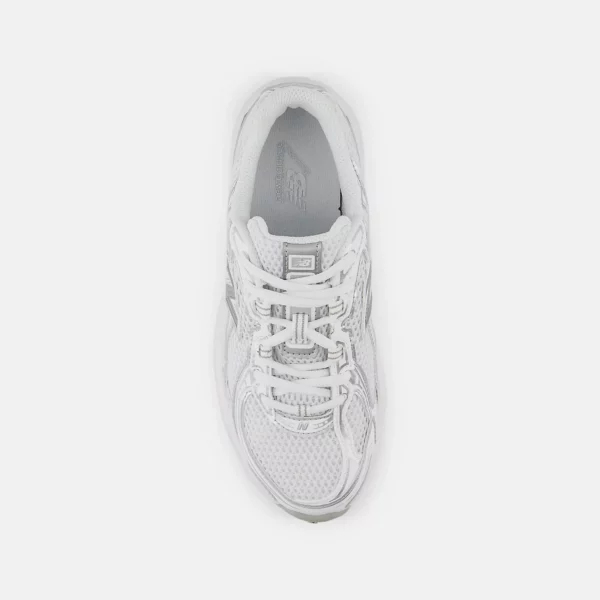 740 chaussures Blanc avec Argent Métallisé – Image 5