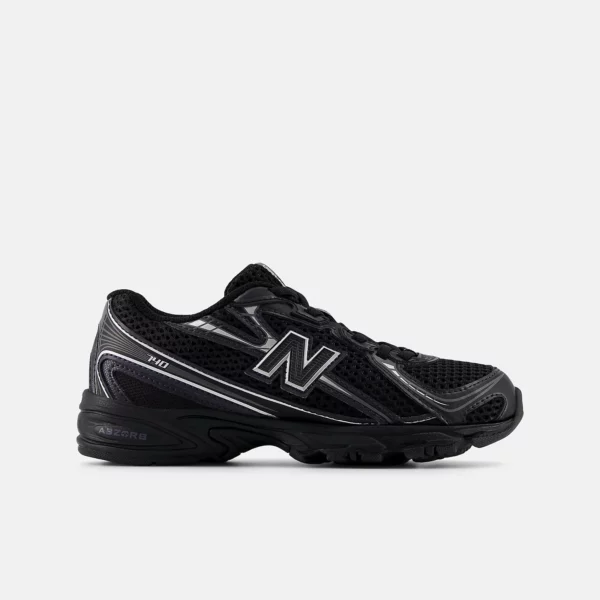 740 chaussures Noir avec – Image 2