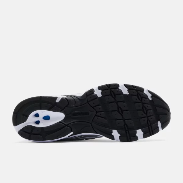 740 chaussures Blanc avec Argent Métallisé et Noir – Image 7