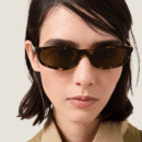 Lunettes de soleil Miu Regard - Verres vert plomb