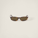 Lunettes de soleil Miu Regard - Verres vert plomb