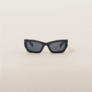 Lunettes de soleil Miu Glimpse - Gris ardoise