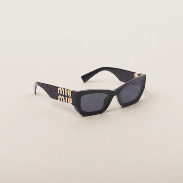 Lunettes de soleil Miu Glimpse - Gris ardoise – Image 3