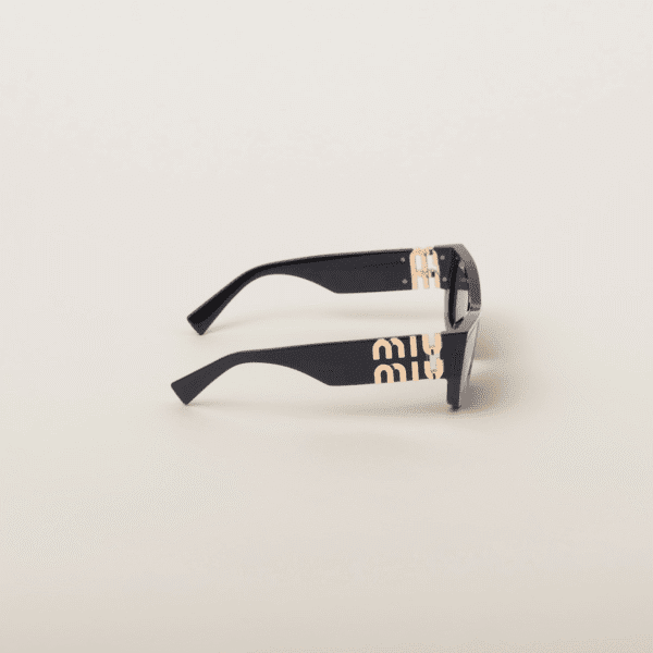 Lunettes de soleil Miu Glimpse - Gris ardoise – Image 4