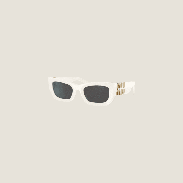 Lunettes de soleil Miu Glimpse - Gris ardoise – Image 3
