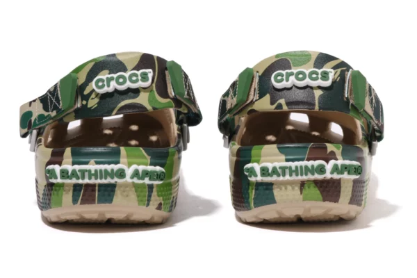 BAPE X CROCS-VERT – Image 3