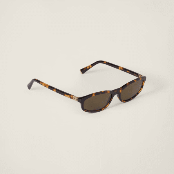 Lunettes de soleil Miu Regard - Verres vert plomb – Image 3